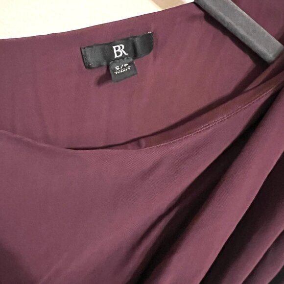 Banana Republic Purple Midi Dress Women's Size S - Picture 4 of 7